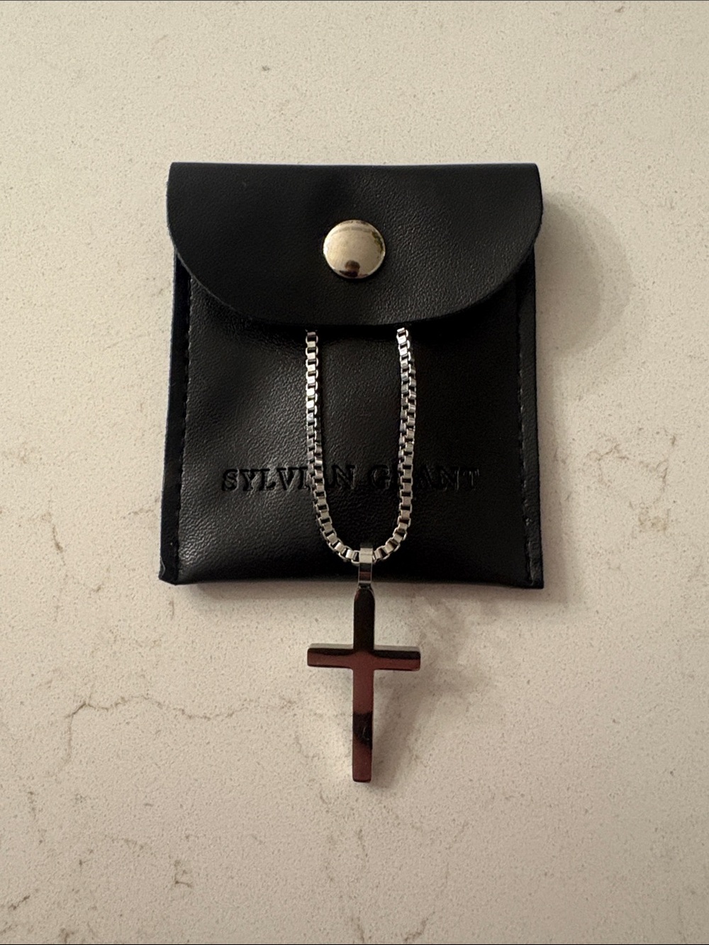 Silver Cross Necklace